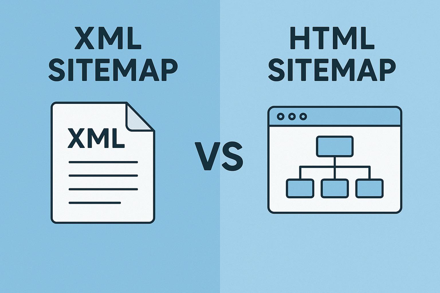 XML vs HTML Sitemaps: What's the Difference?